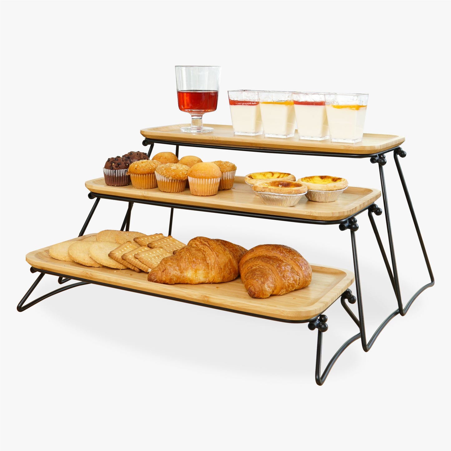 TIERED SERVING TRAYS & PLATTERS