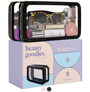 This makeup bag for women provides hygienic storage of makeup brushes, away from cosmetics and other beauty tools.